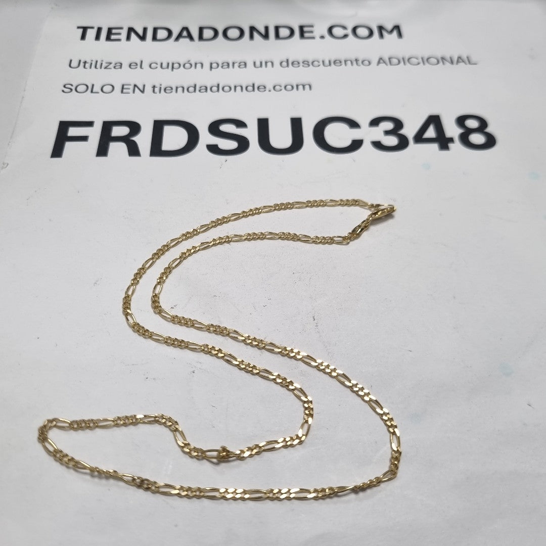CADENA ORO 14 K 4.9 GRMS (SEMINUEVO)