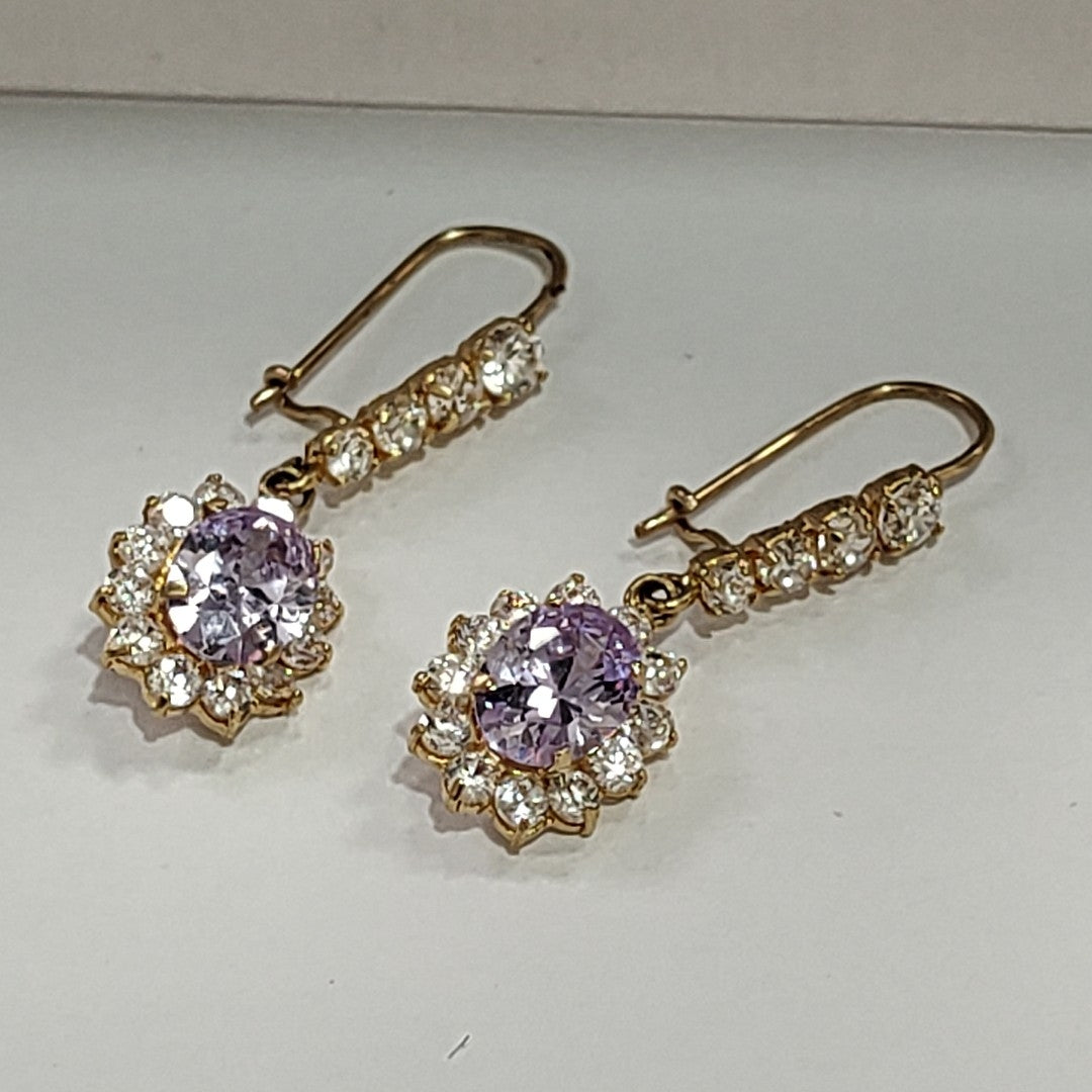 ARETES PAR ORO 10 K 3.2 GRMS (SEMINUEVO)