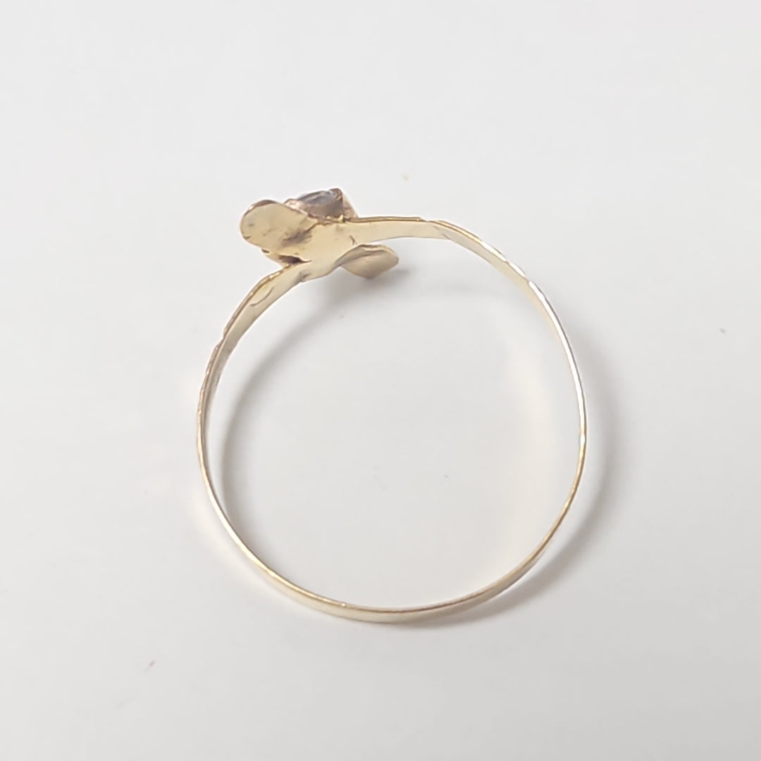 ANILLO ORO 10 K 0,90 GRMS (SEMINUEVO)