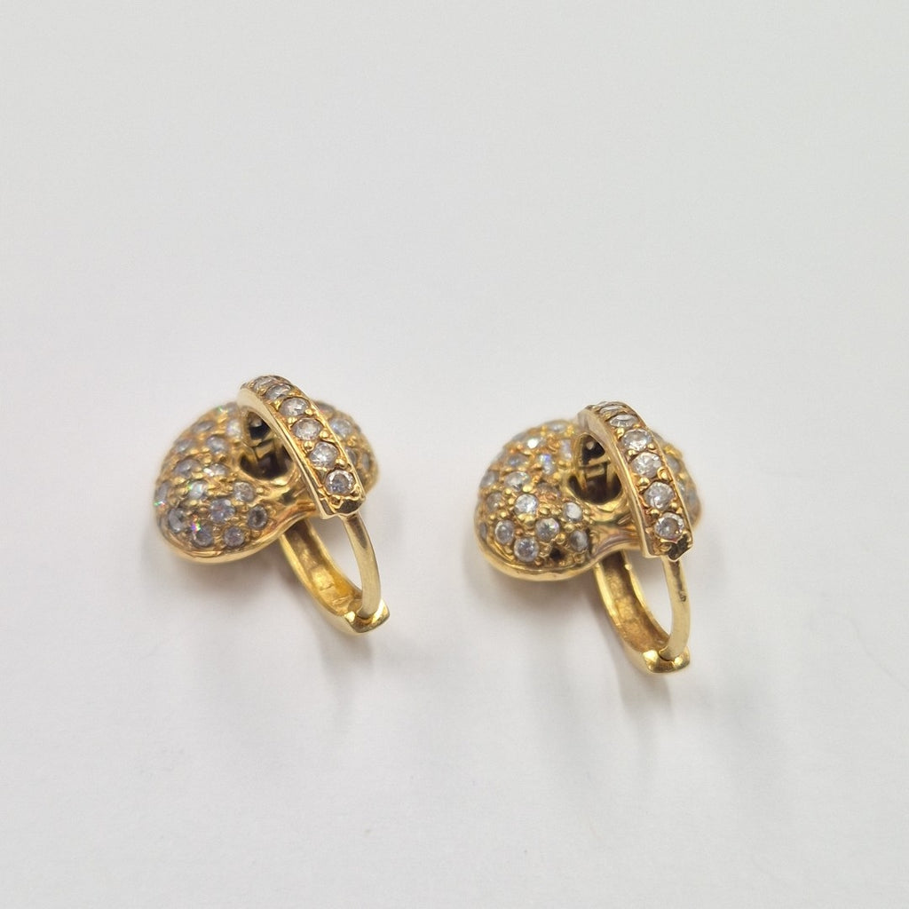 ARRACADAS PAR ORO 14 K 5,80 GRMS (SEMINUEVO)