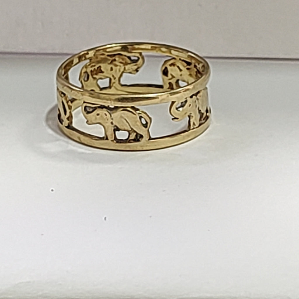 ANILLO ORO 14 K 3.5 GRMS (SEMINUEVO)