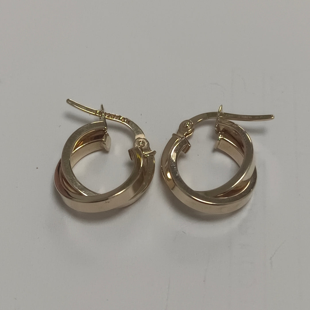 ARETES PAR ORO 14 K 1.5 GRMS (SEMINUEVO)