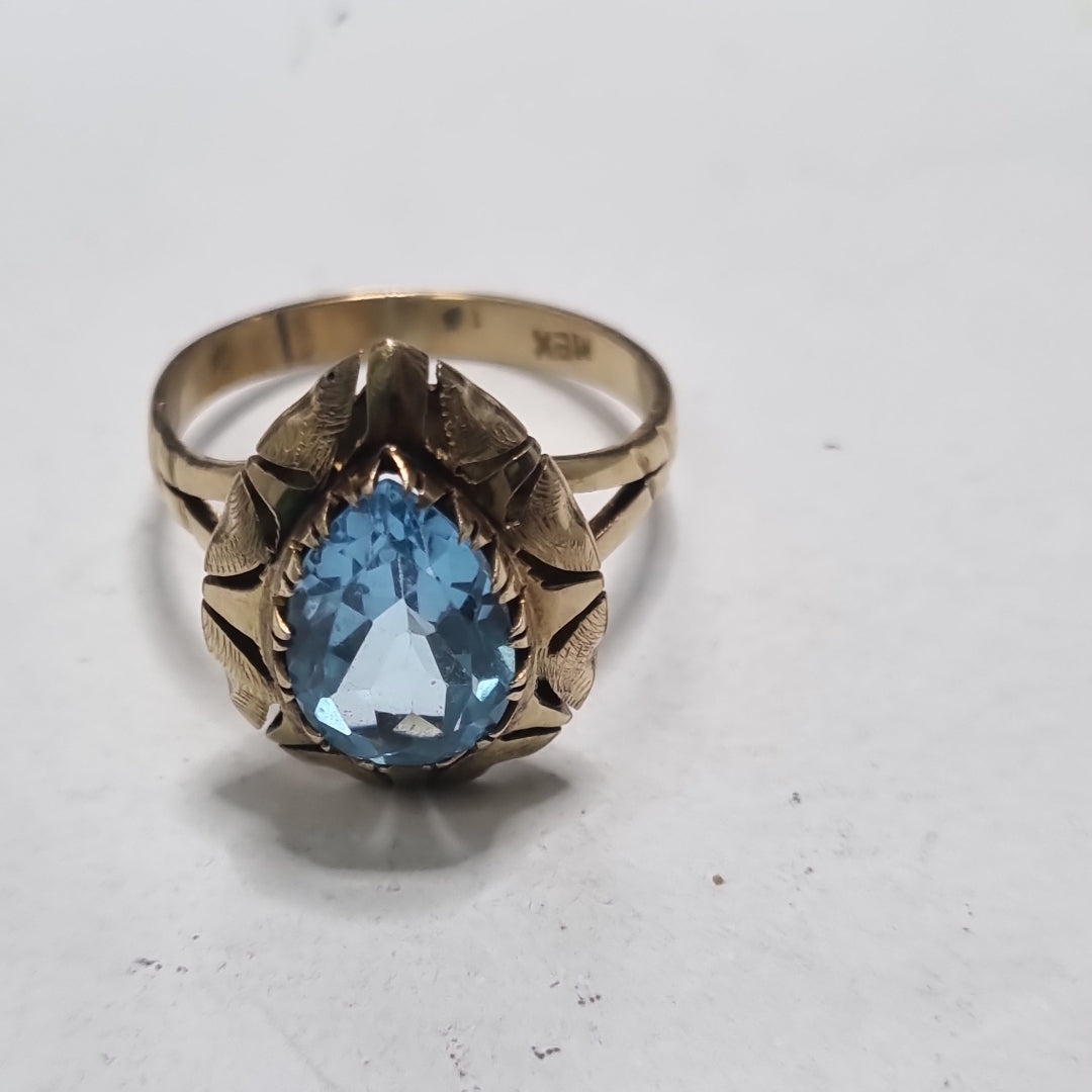 ANILLO ORO 10 K 2.6 GRMS (SEMINUEVO)