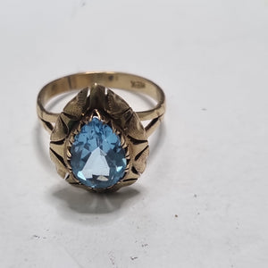 ANILLO ORO 10 K 2.6 GRMS (SEMINUEVO)