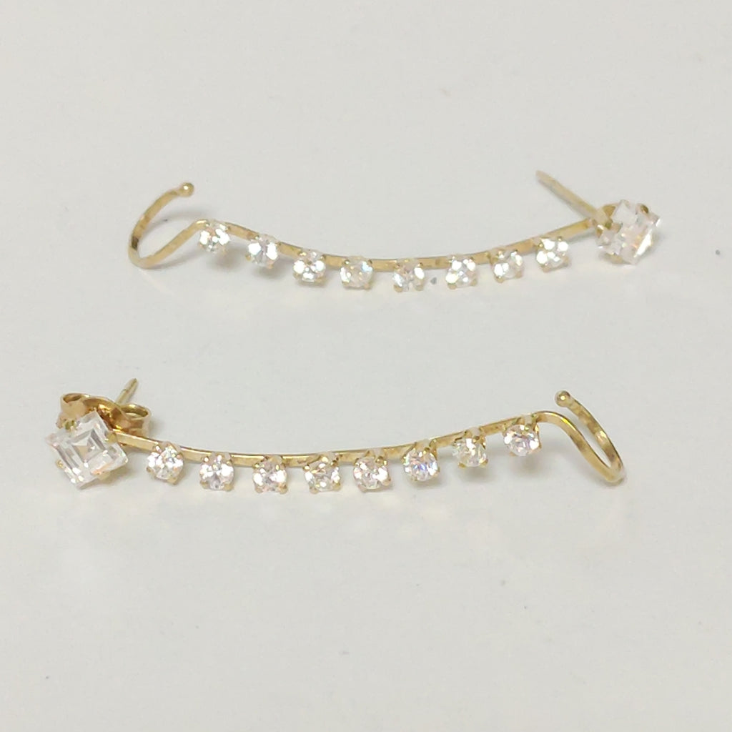 BROQUELES PAR ORO 10 K 1,60 GRMS (SEMINUEVO)
