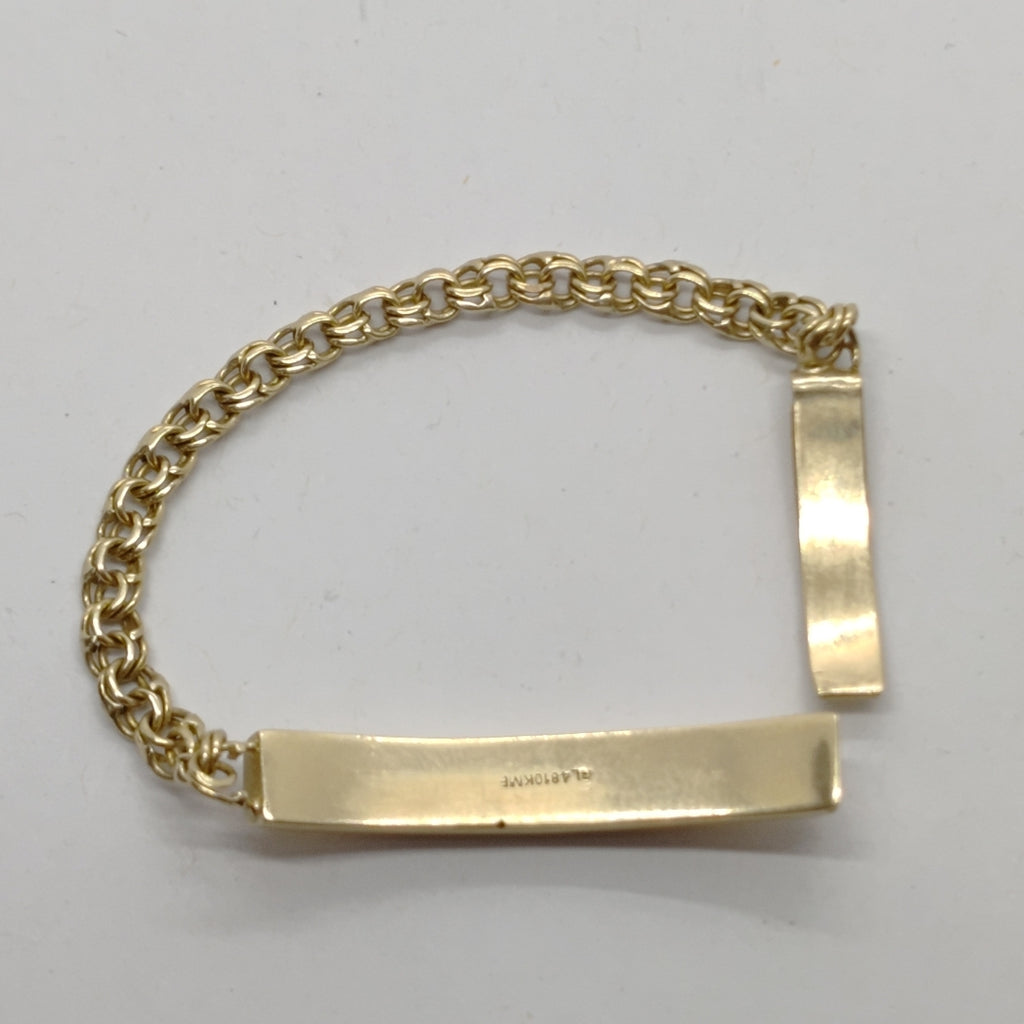 ESCLAVA ORO 10 K 6.5 GRMS (SEMINUEVO)
