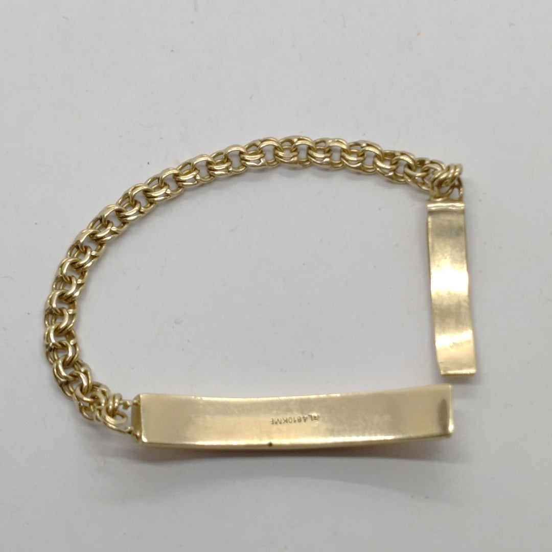 ESCLAVA ORO 10 K 6.5 GRMS (SEMINUEVO)