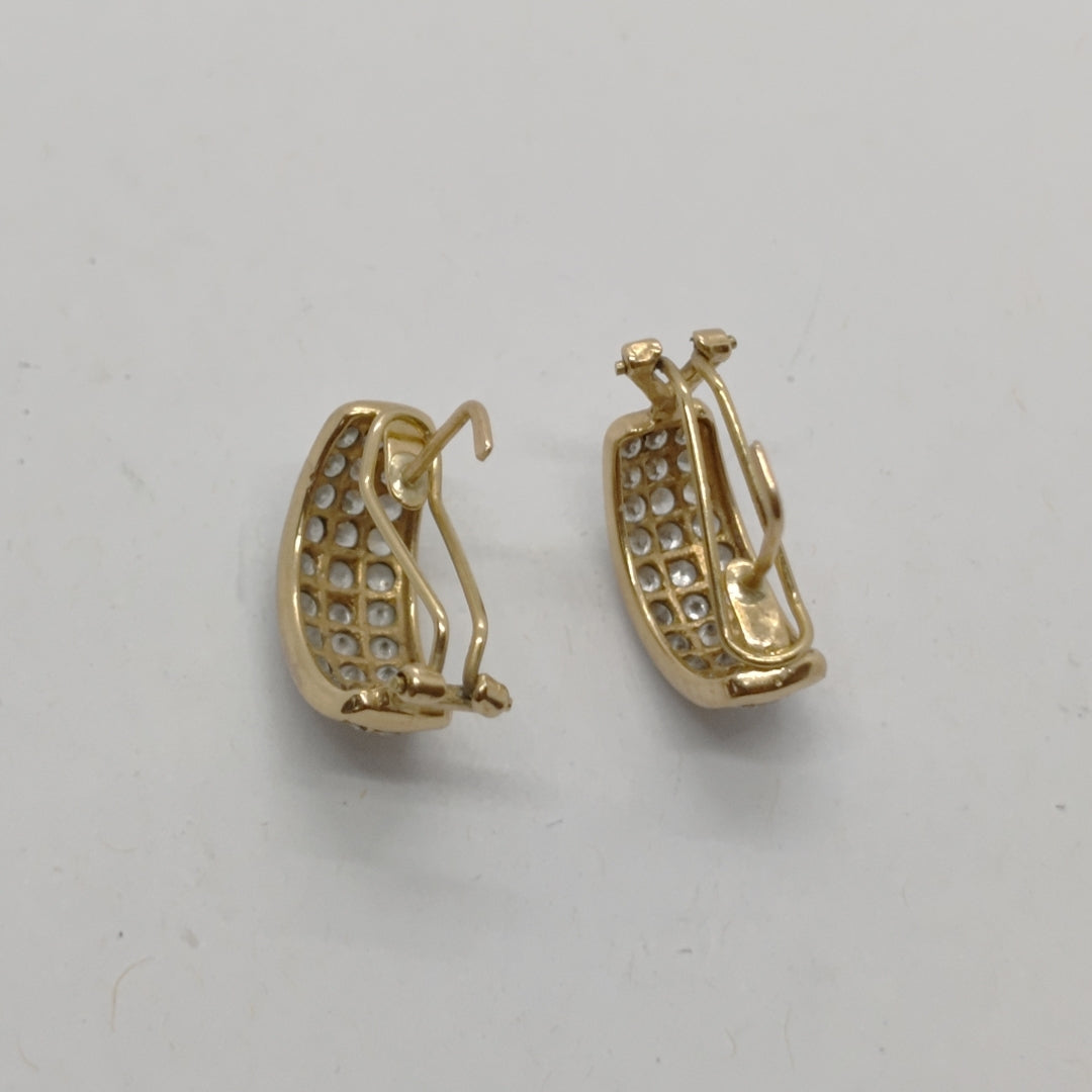 ARETES PAR ORO 10 K 5.4 GRMS (SEMINUEVO)