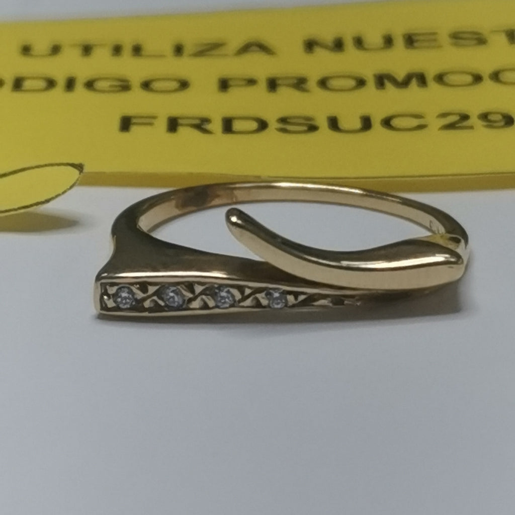 ANILLO ORO 14 K 3.1 GRMS (SEMINUEVO)