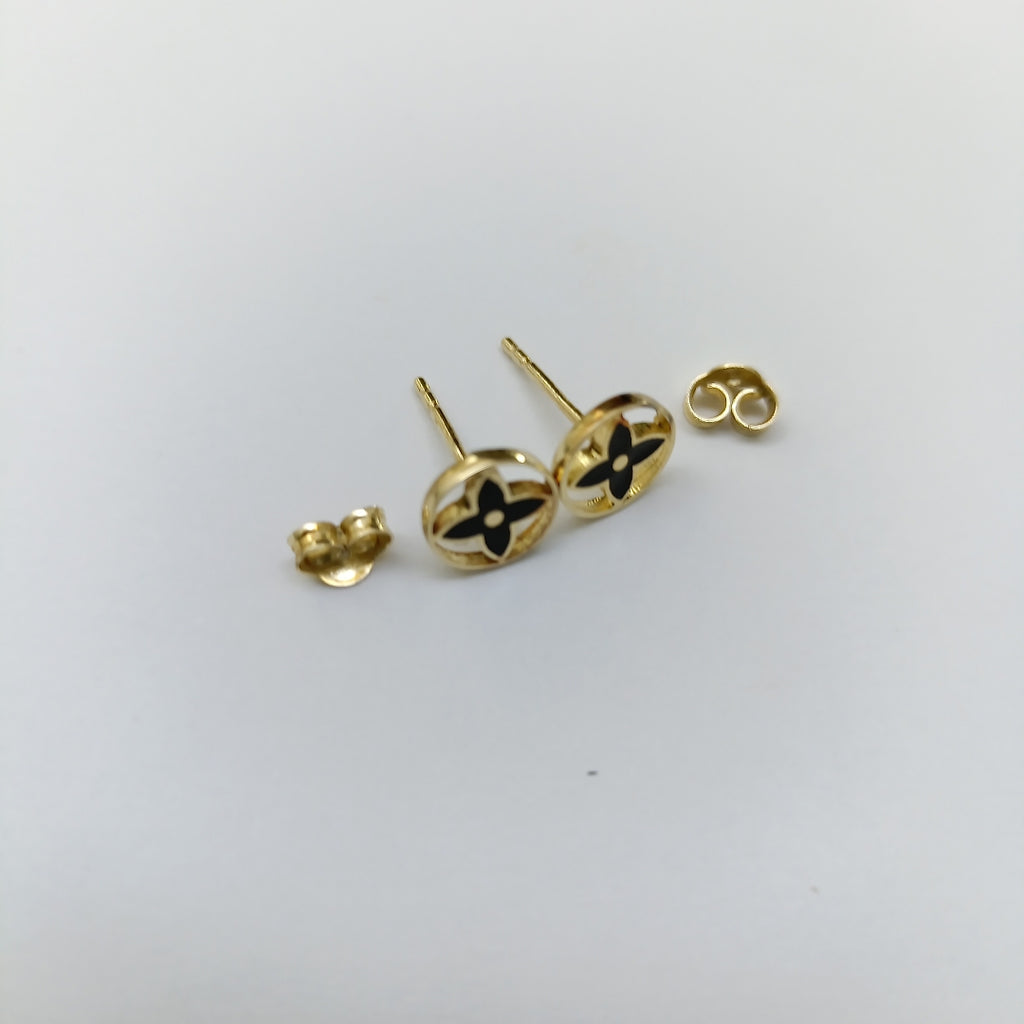 BROQUELES PAR ORO 14 K 1.1 GRMS (SEMINUEVO)