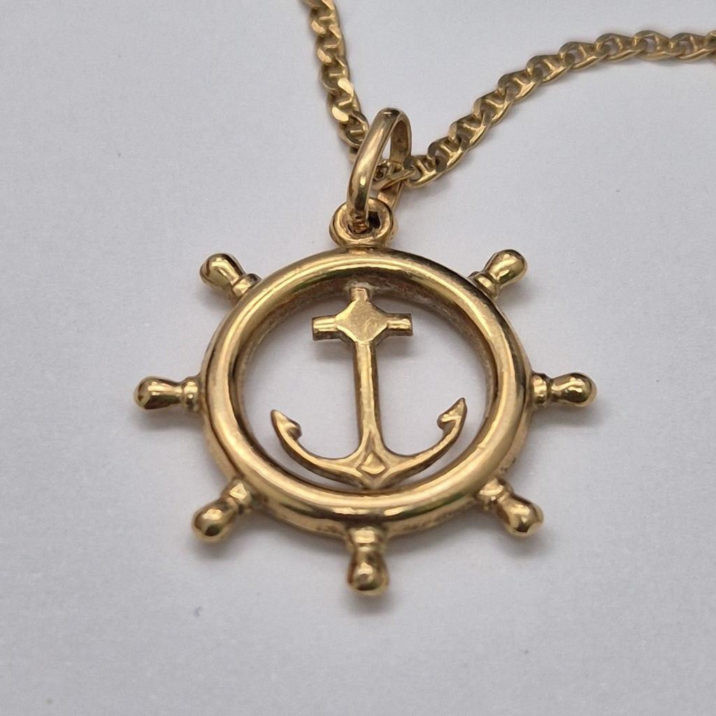 GARGANTILLA ORO 14 K 6.3 GRMS (SEMINUEVO)