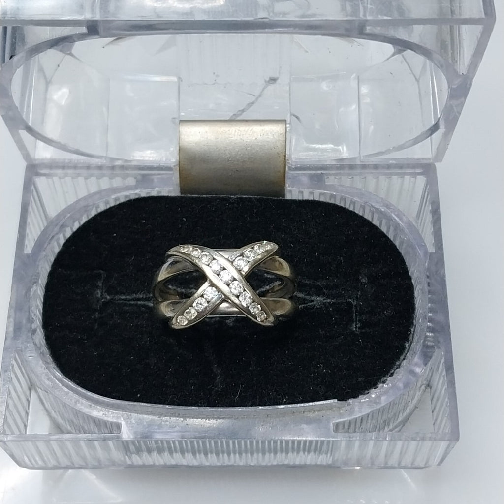 ANILLITO ORO BLANCO 10 K 6,30 GRMS (SEMINUEVO)