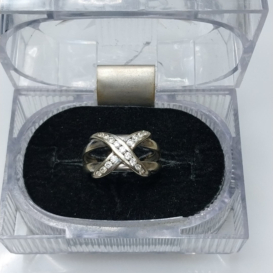 ANILLITO ORO BLANCO 10 K 6,30 GRMS (SEMINUEVO)