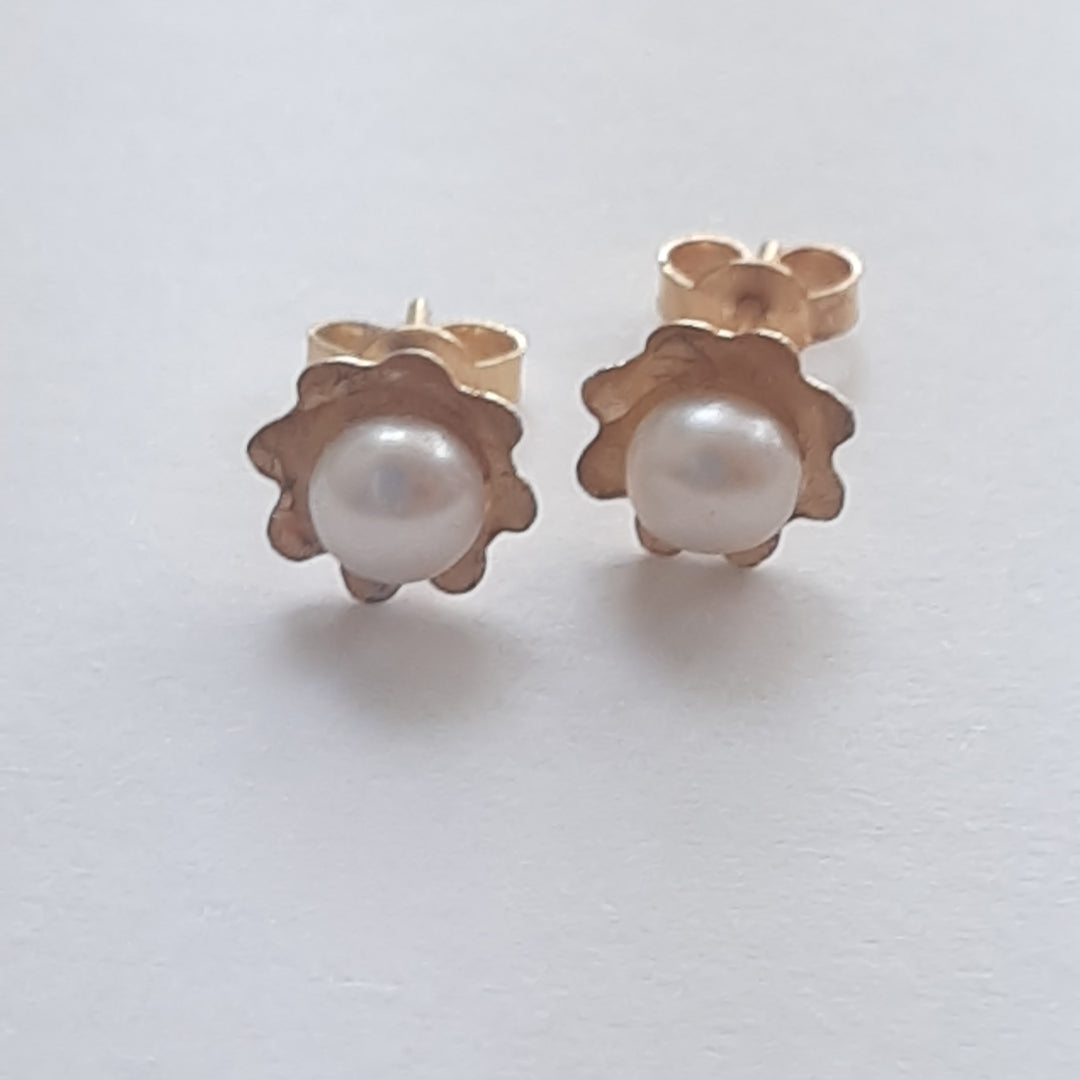 BROQUELES PAR ORO 10 K 0.5 GRMS (SEMINUEVO)