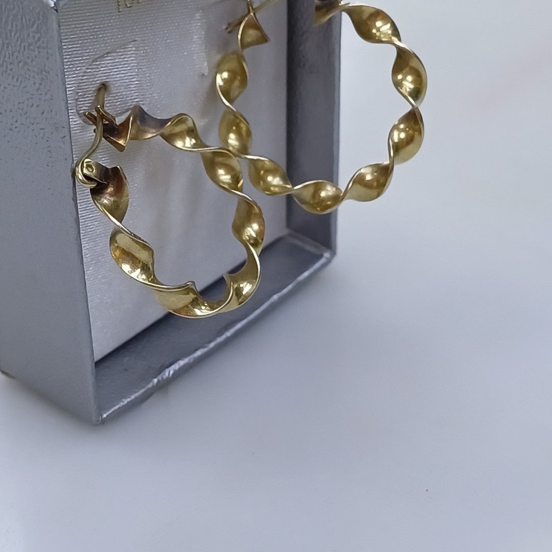 ARRACADAS PAR ORO 14 K 5,00 GRMS (SEMINUEVO)