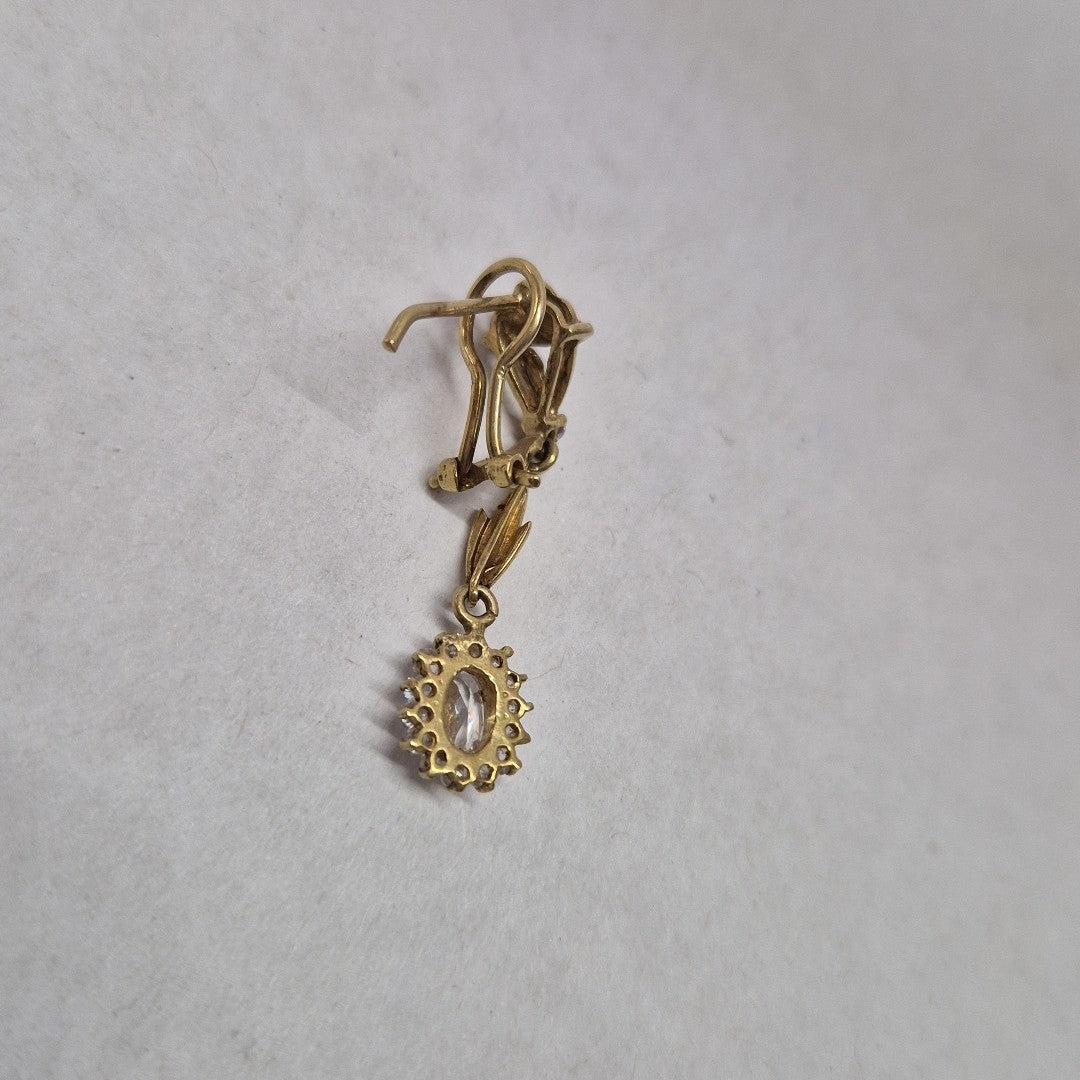 ARETES PAR ORO 8 K 3,50 GRMS (SEMINUEVO)
