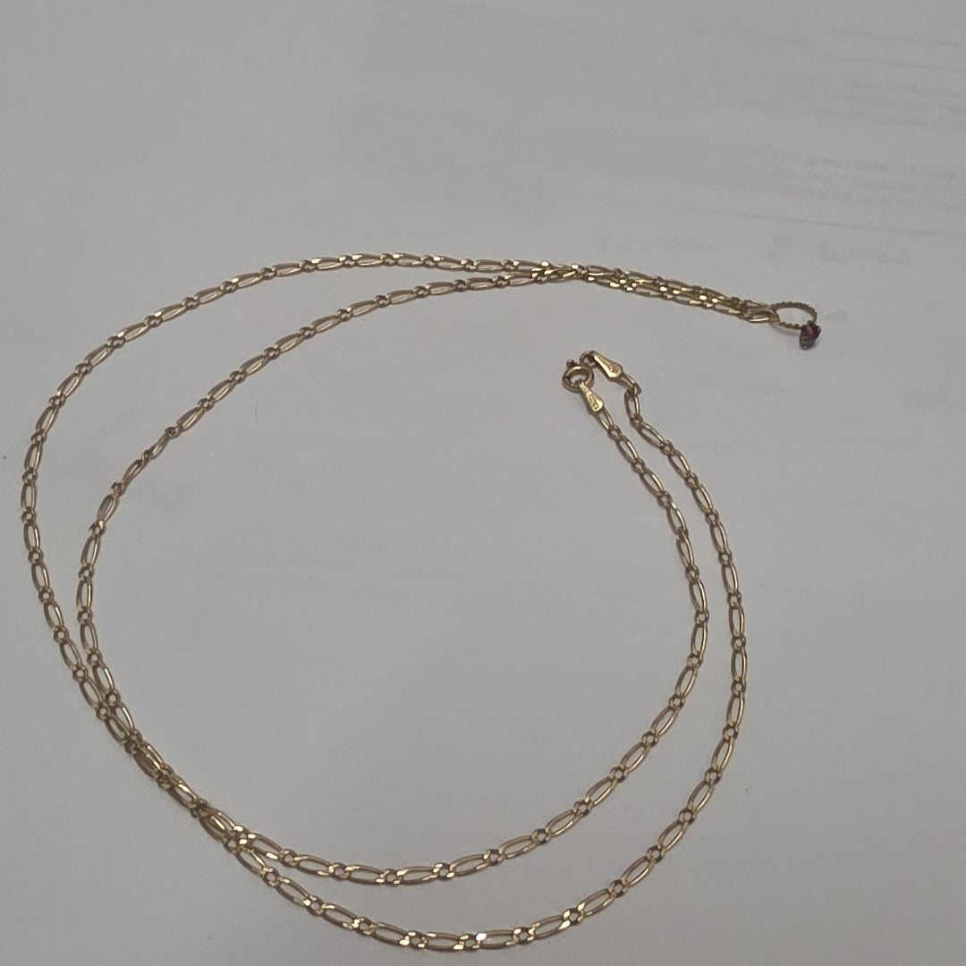 CADENA, DIJE ORO 14 K 5.4 GRMS (SEMINUEVO)