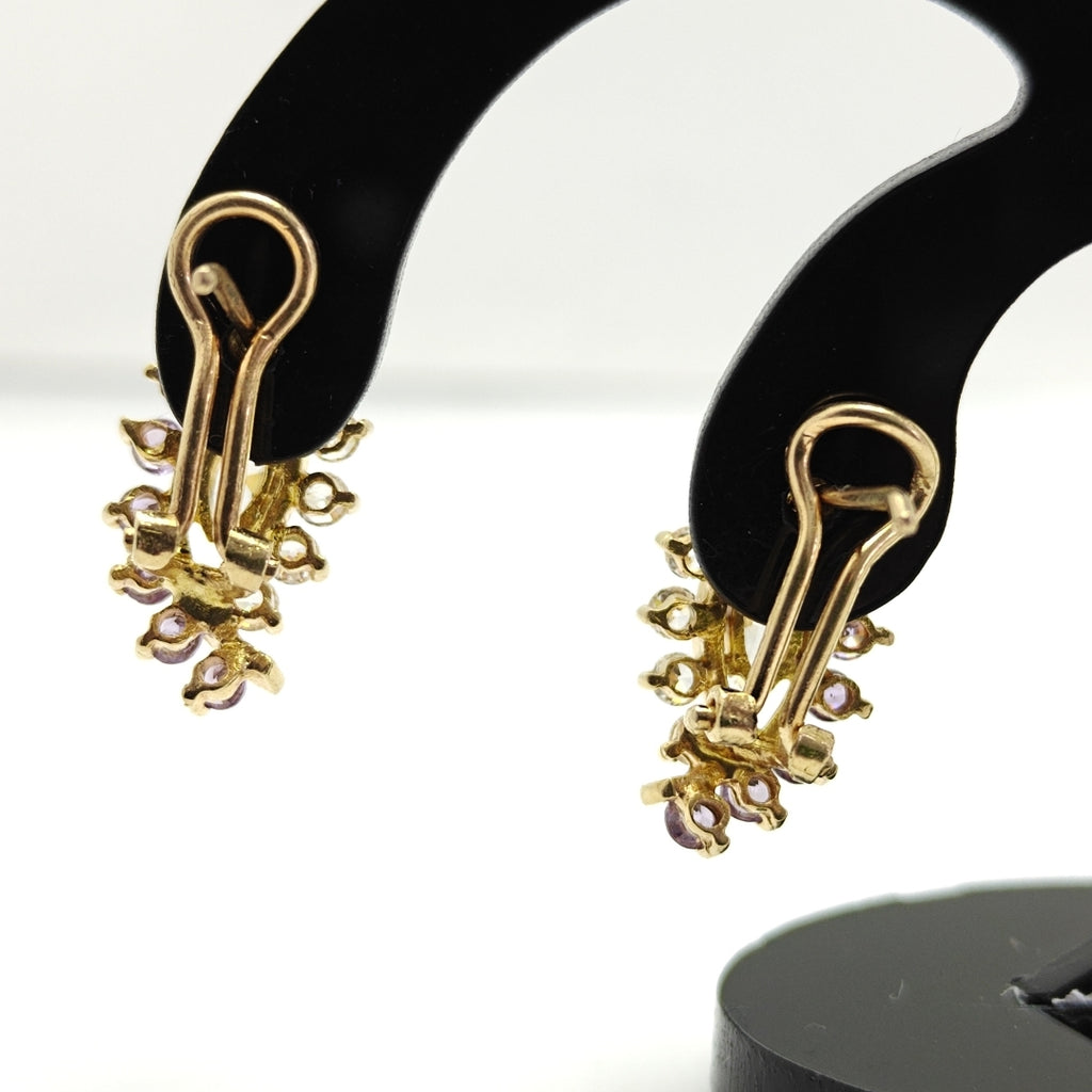 ARETES PAR ORO 14 K 5.1 GRMS (SEMINUEVO)