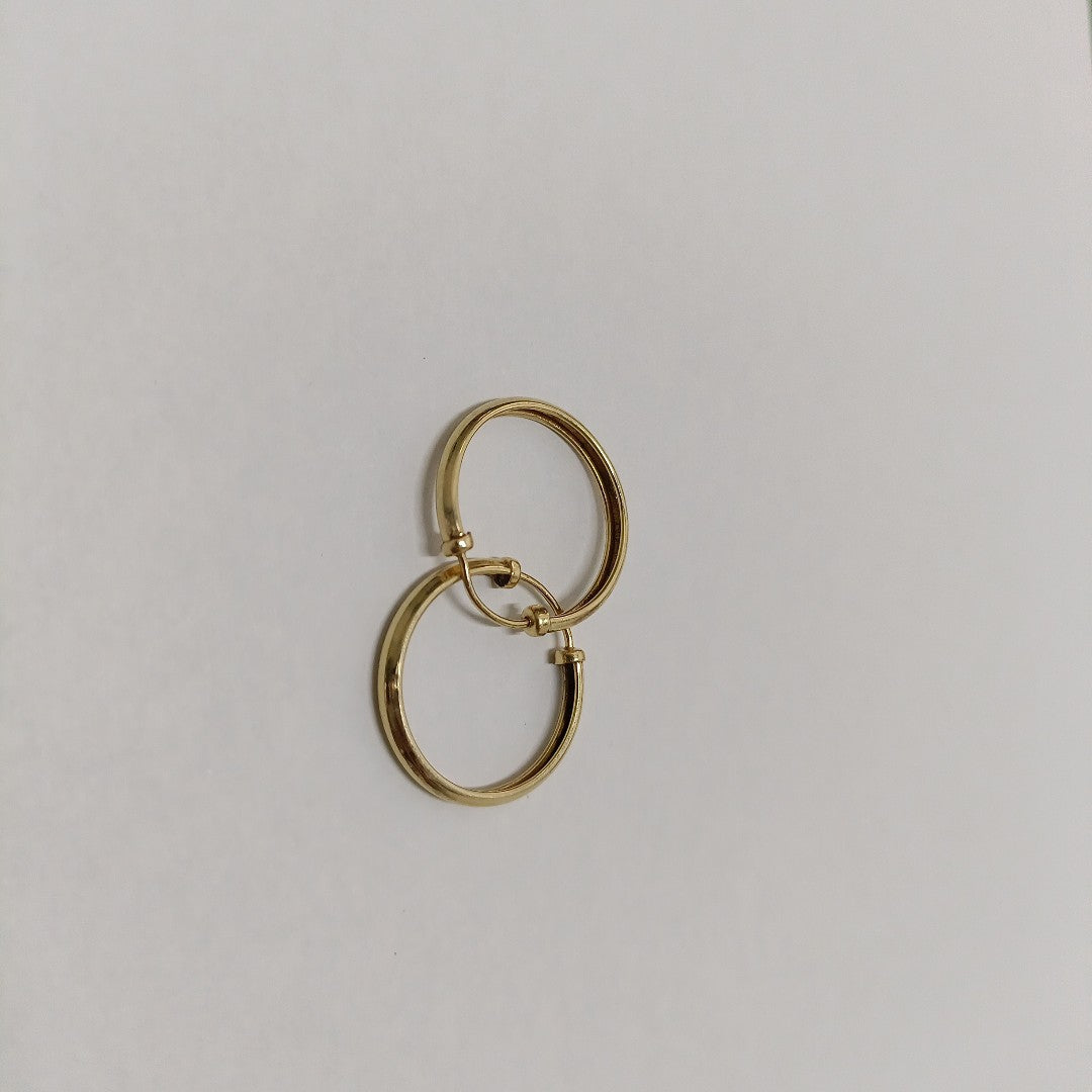 ARETES PAR ORO 18 K 1,60 GRMS (SEMINUEVO)