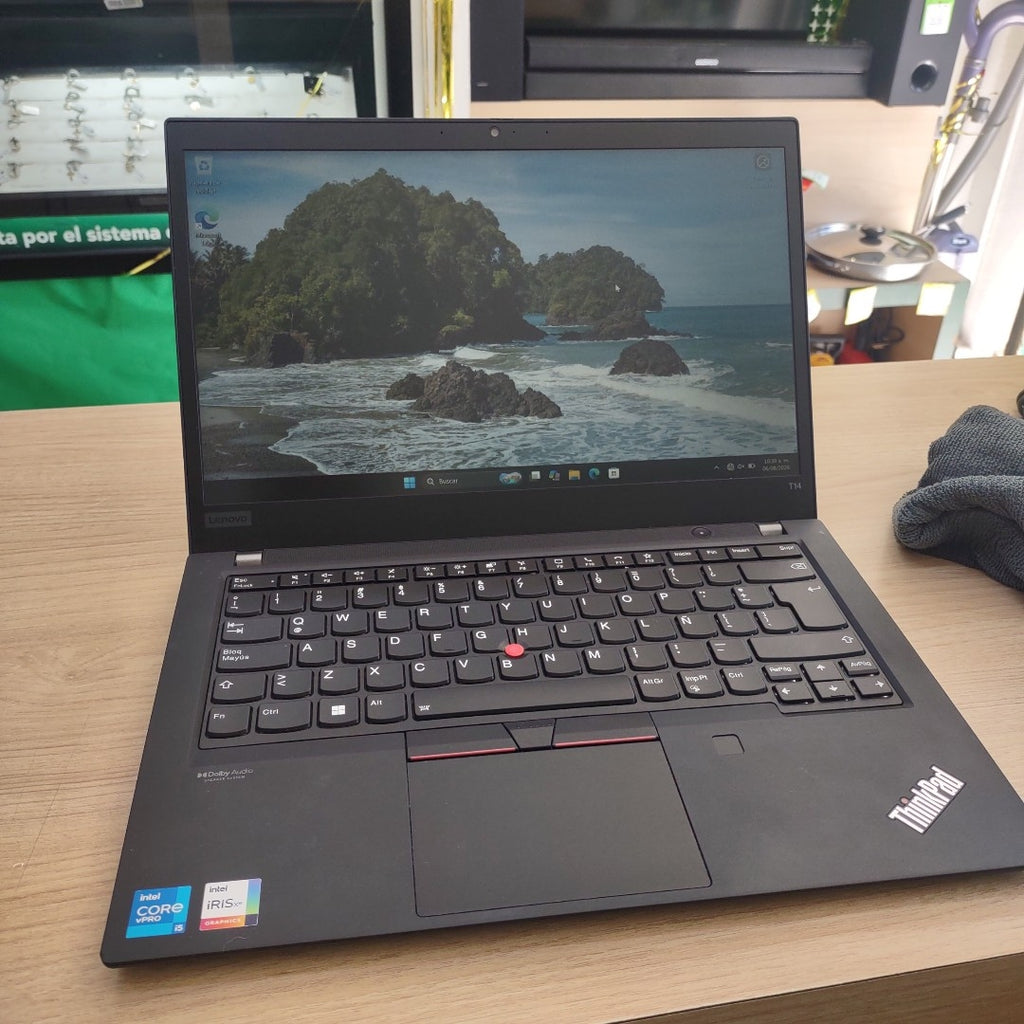 LAPTOP LENOVO THINKPAD T14 GEN 2 (2023) 512 GB SSD 16 GB RAM (SEMINUEVO)