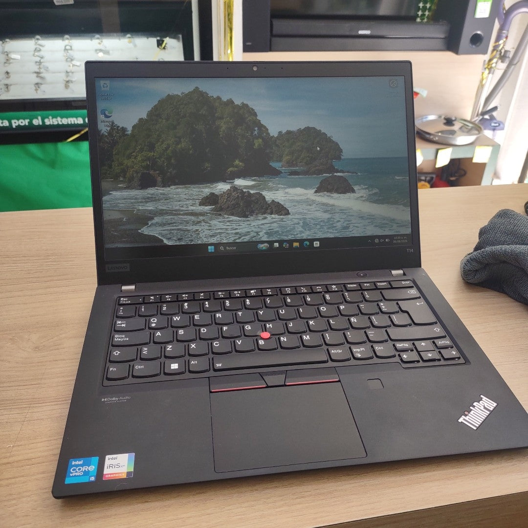 LAPTOP LENOVO THINKPAD T14 GEN 2 (2023) 512 GB SSD 16 GB RAM (SEMINUEVO)