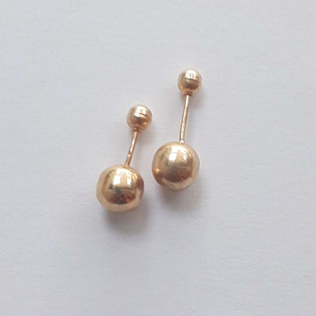 BROQUELES PAR ORO 14 K 0.2 GRMS (SEMINUEVO)