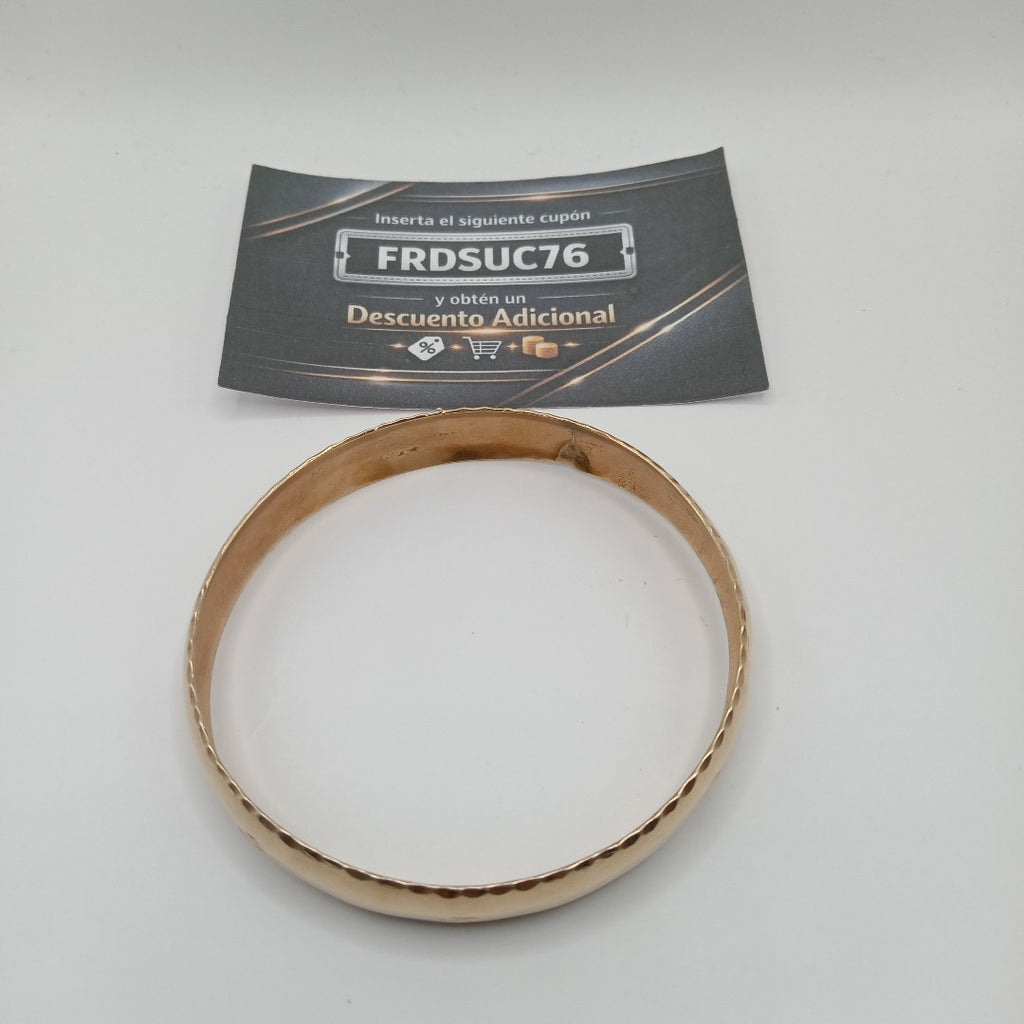 PULSERA RIGIDA ORO 14 K 20.8 GRMS (SEMINUEVO)