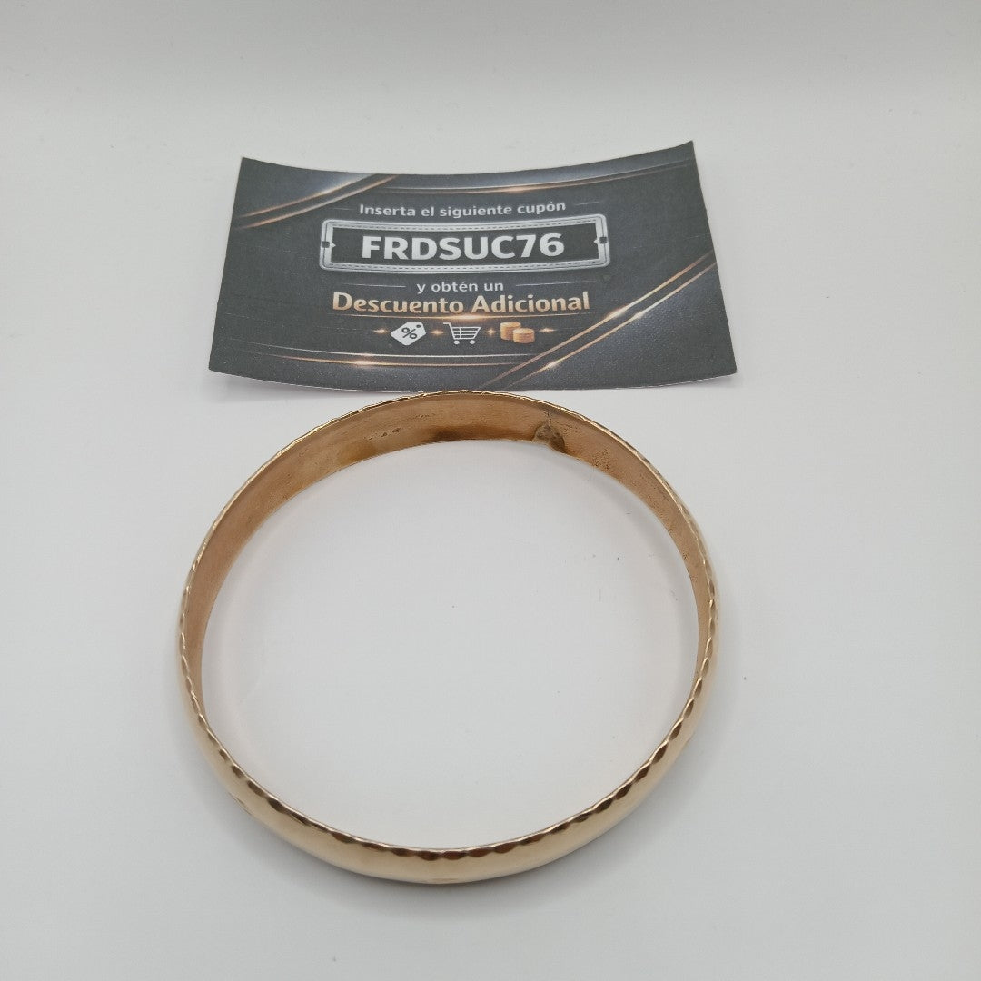 PULSERA RIGIDA ORO 14 K 20.8 GRMS (SEMINUEVO)