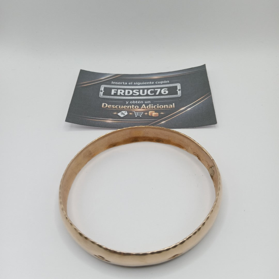 PULSERA RIGIDA ORO 14 K 21.1 GRMS (SEMINUEVO)