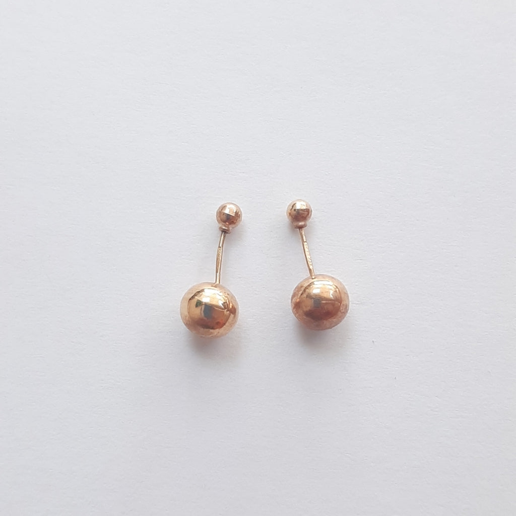 BROQUELES PAR ORO 14 K 0.3 GRMS (SEMINUEVO)