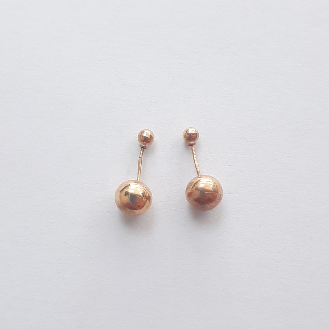 BROQUELES PAR ORO 14 K 0.3 GRMS (SEMINUEVO)