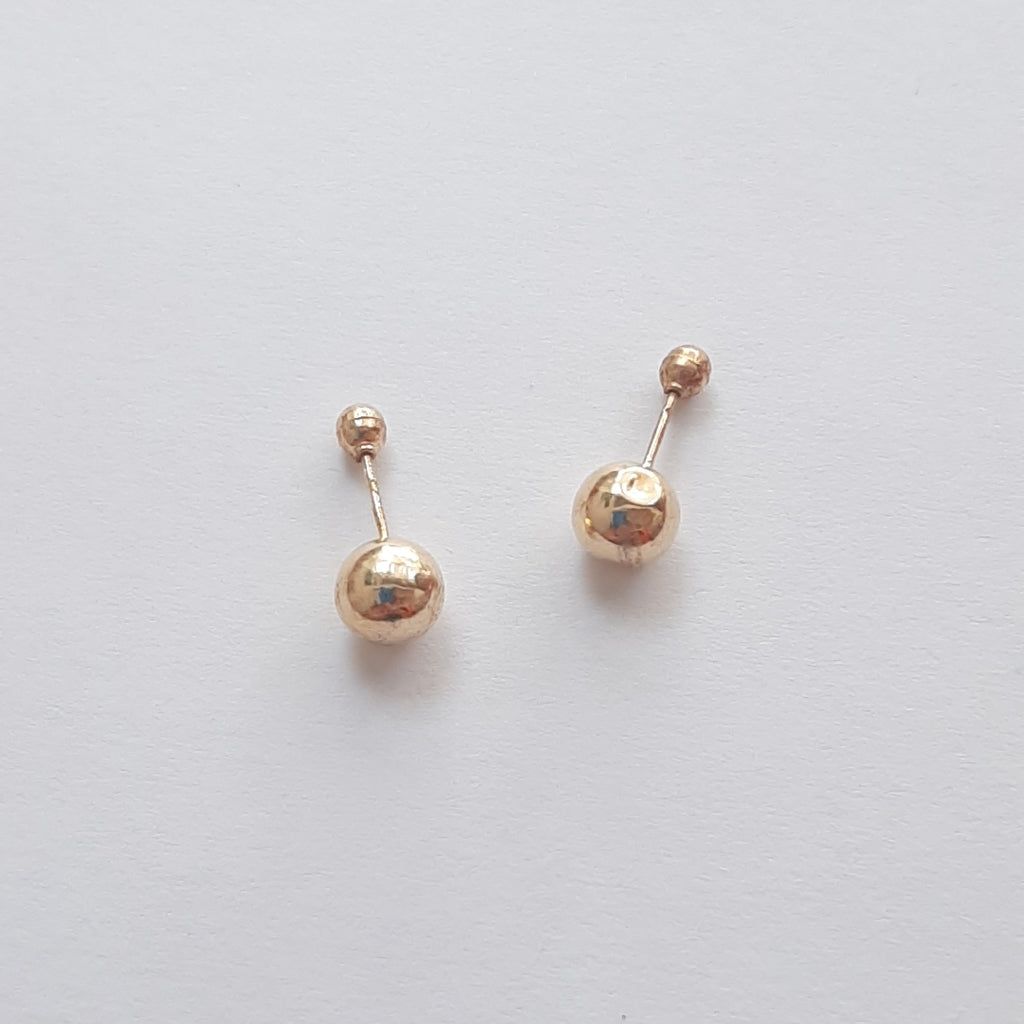 BROQUELES PAR ORO 14 K 0.3 GRMS (SEMINUEVO)