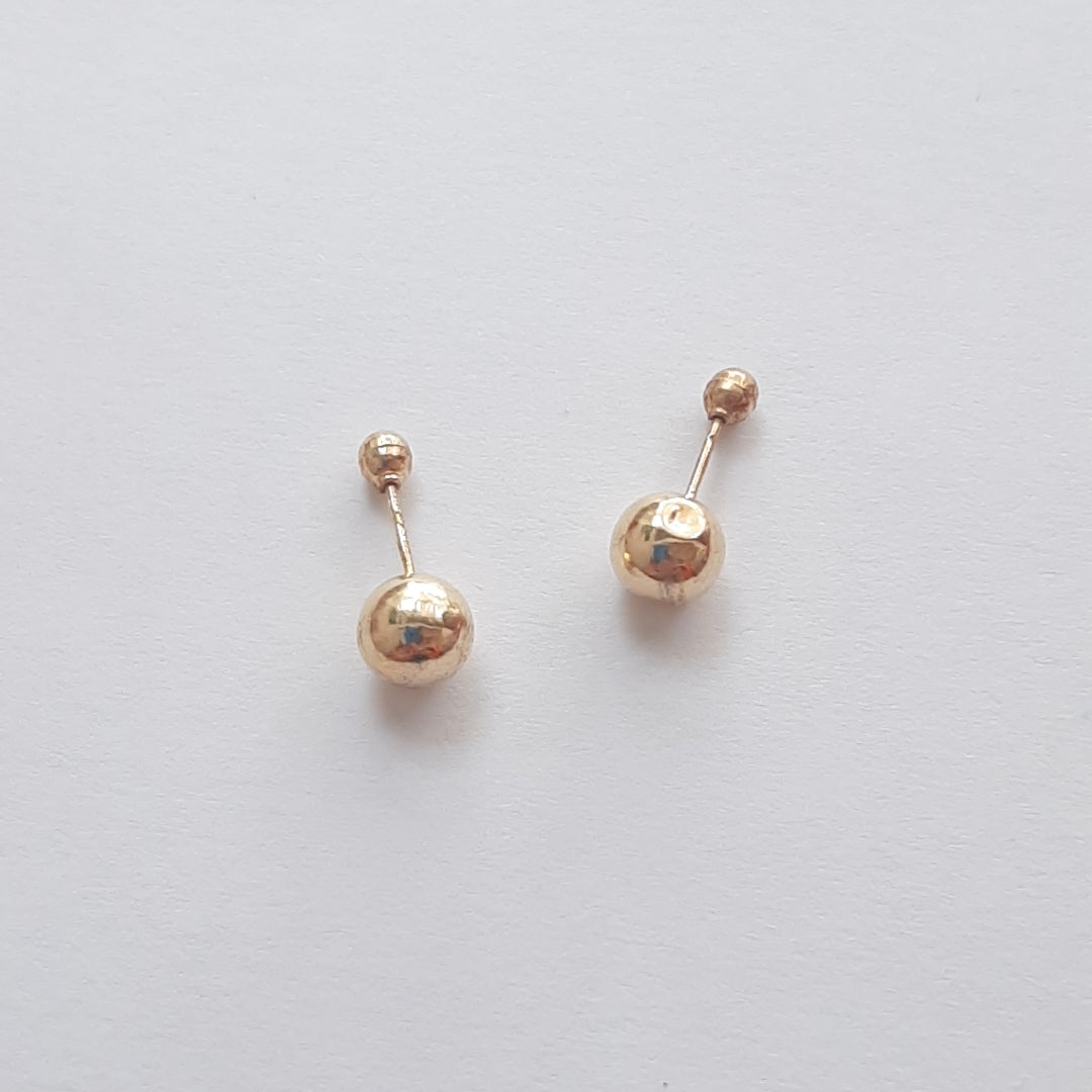 BROQUELES PAR ORO 14 K 0.3 GRMS (SEMINUEVO)