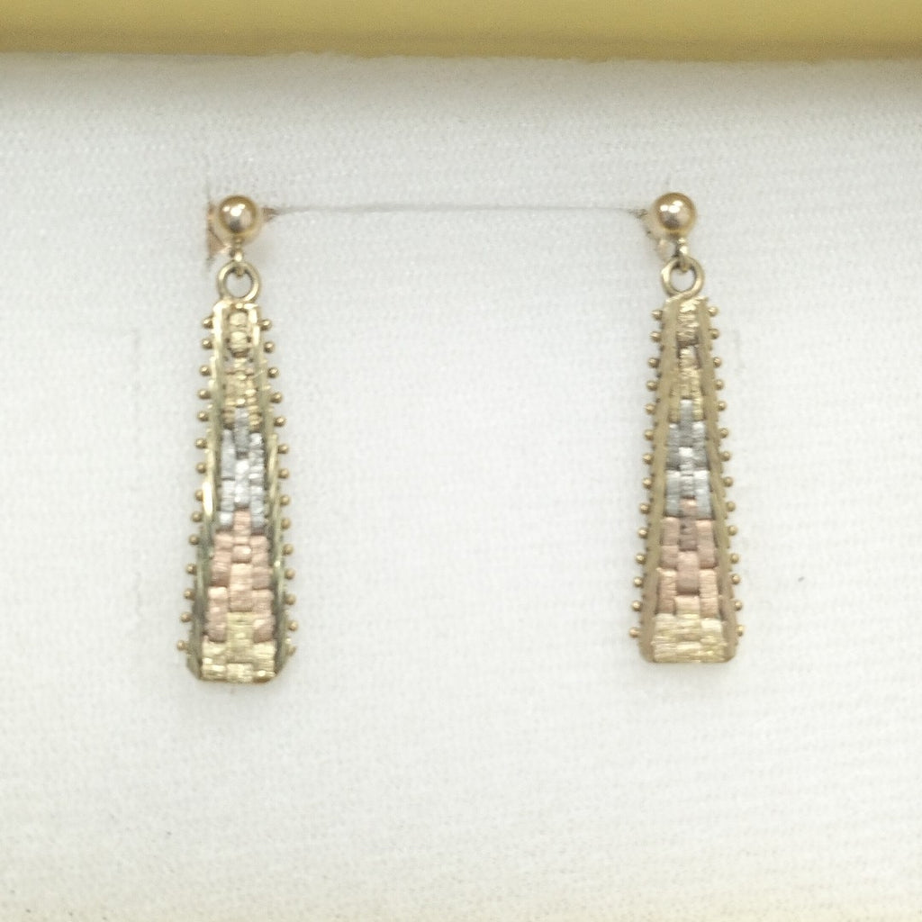 ARETES PAR ORO 8 K 2.5 GRMS (SEMINUEVO)