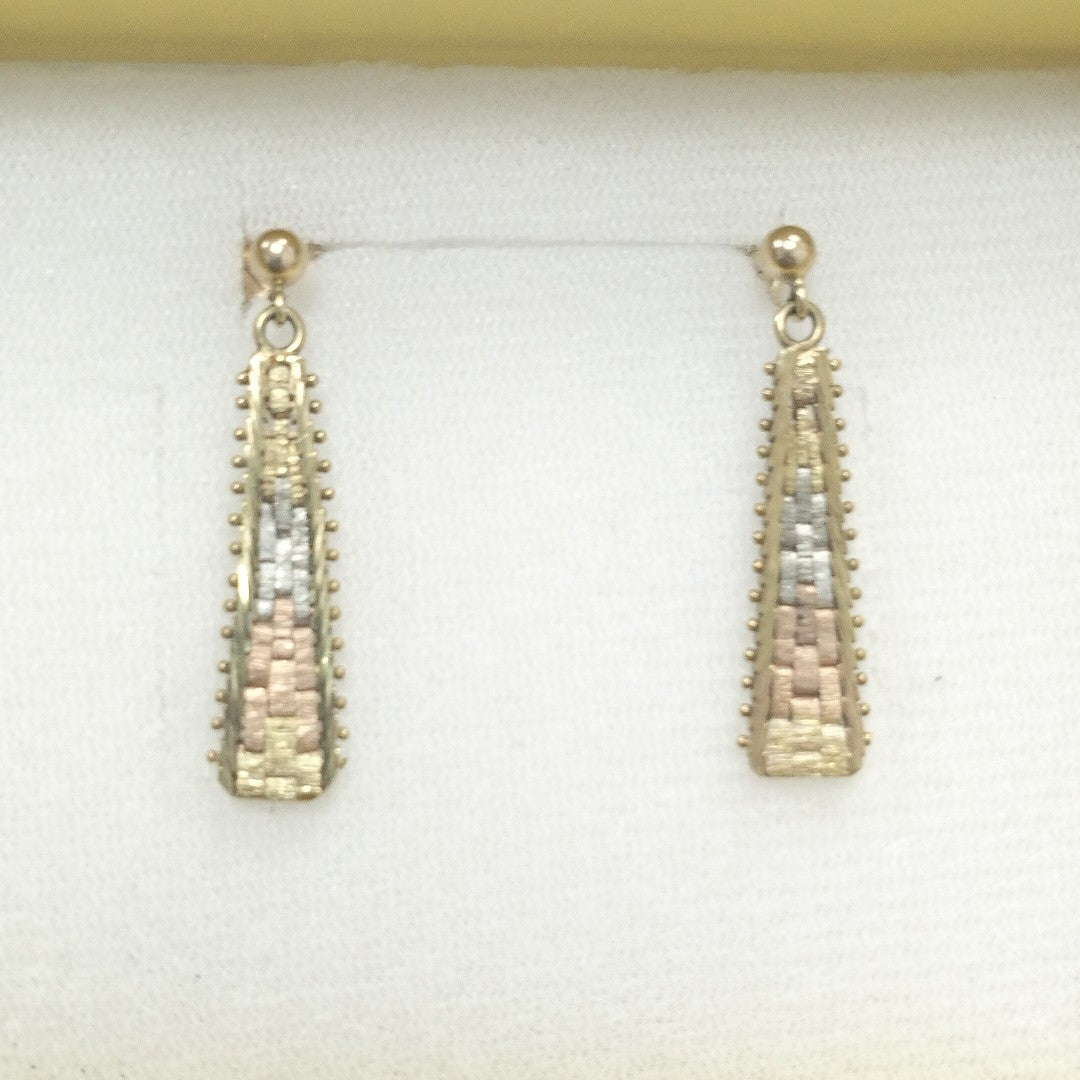 ARETES PAR ORO 8 K 2.5 GRMS (SEMINUEVO)