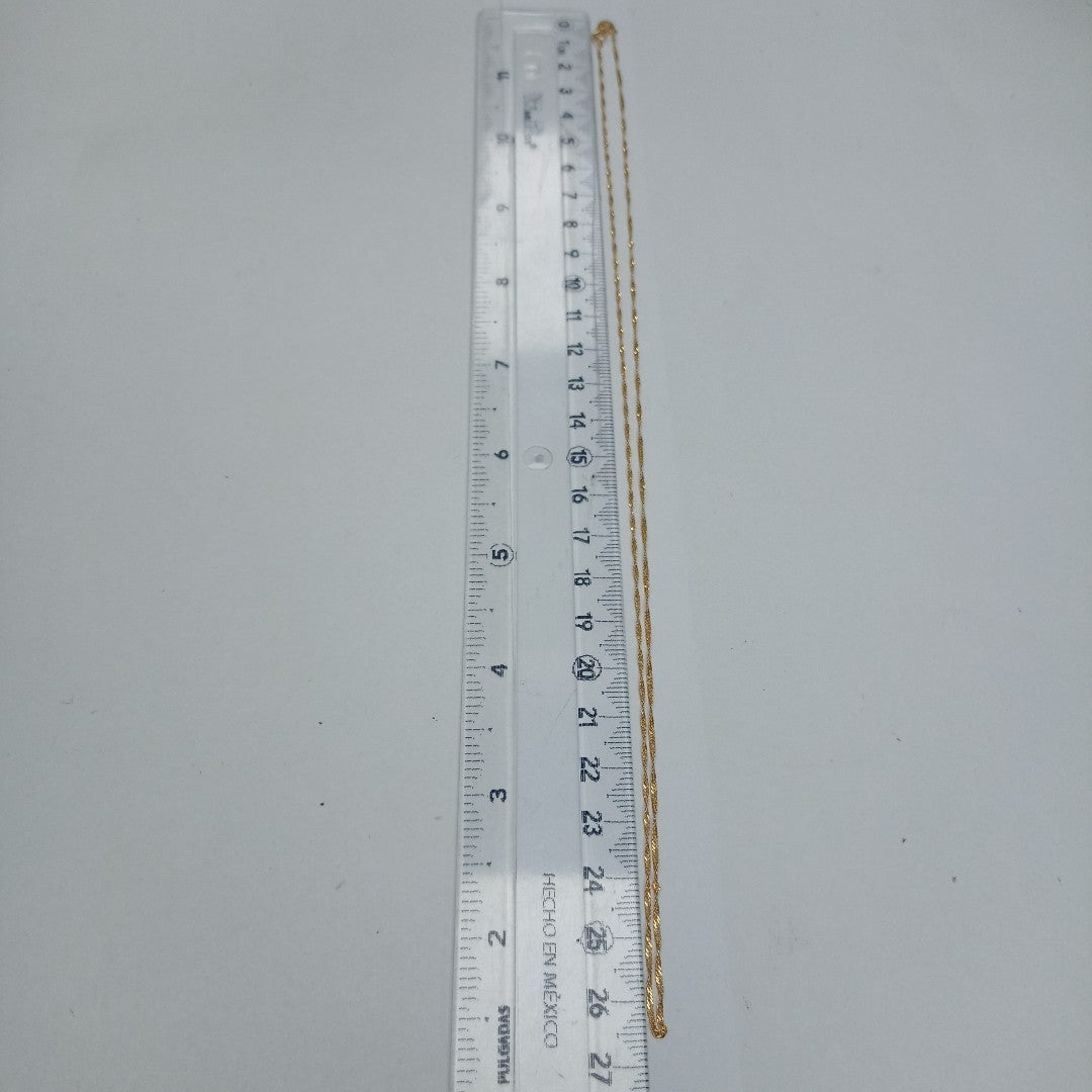 CADENA ORO 14 K 1,40 GRMS (SEMINUEVO)
