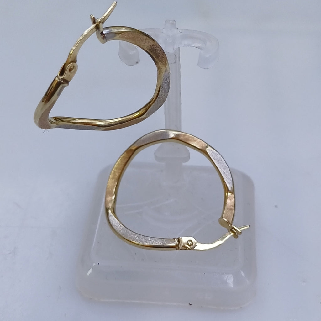 ARRACADAS PAR ORO 14 K 1,40 GRMS (SEMINUEVO)