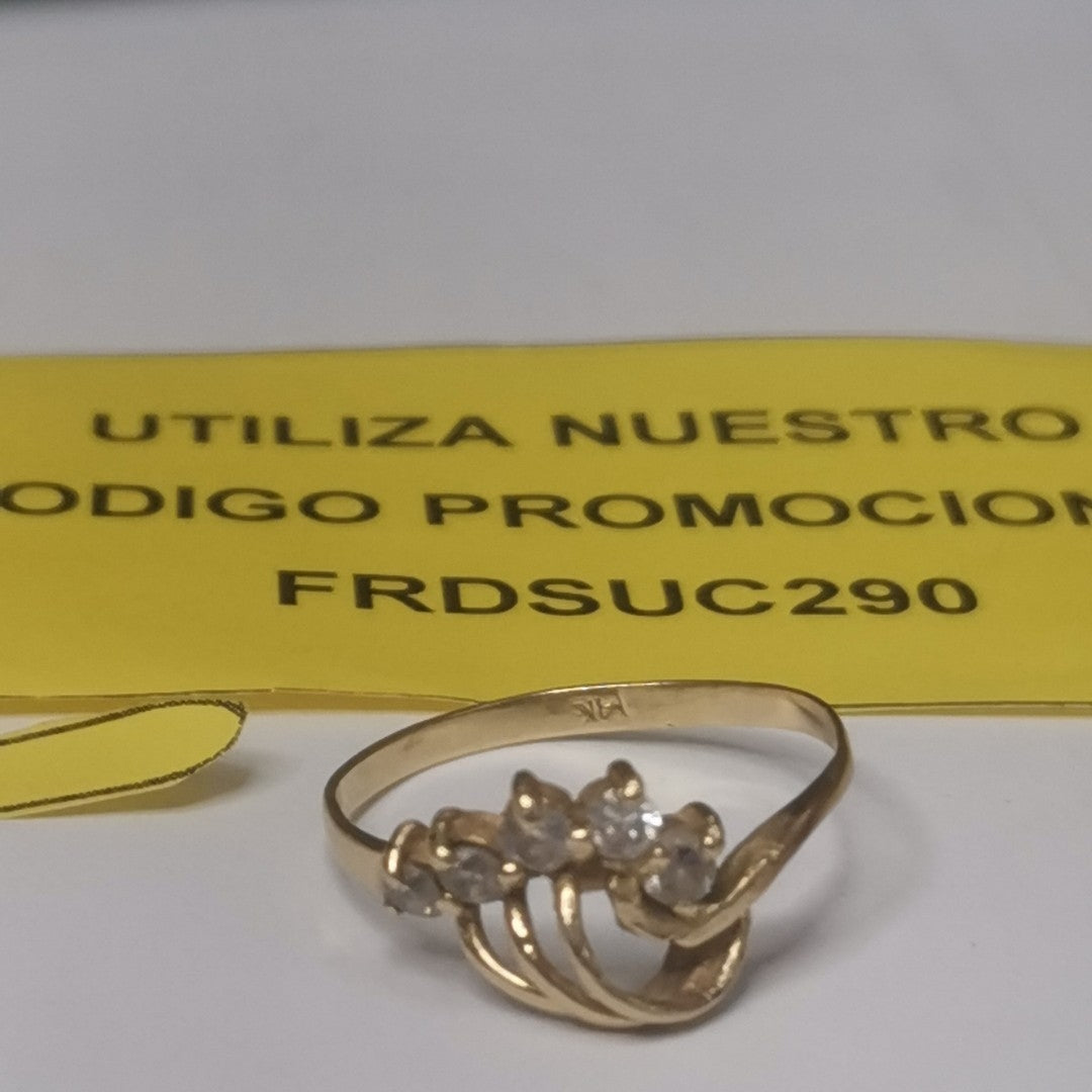 ANILLO ORO 14 K 1,40 GRMS (SEMINUEVO)