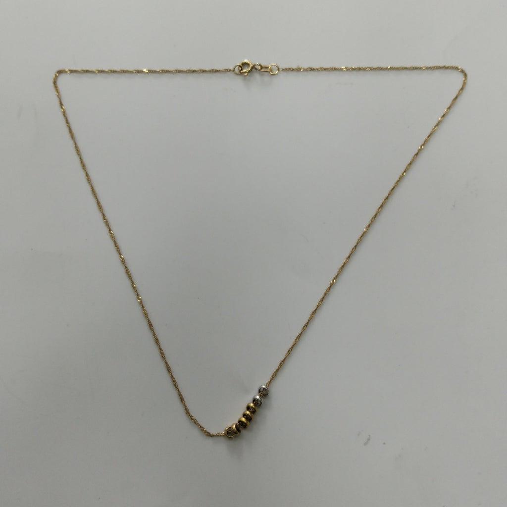 GARGANTILLA ORO 14 K 1.3 GRMS (SEMINUEVO)
