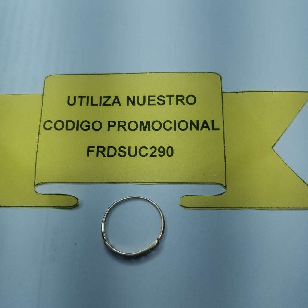 ANILLO DE GRADUACIÓN ORO 10 K 0.9 GRMS (SEMINUEVO)