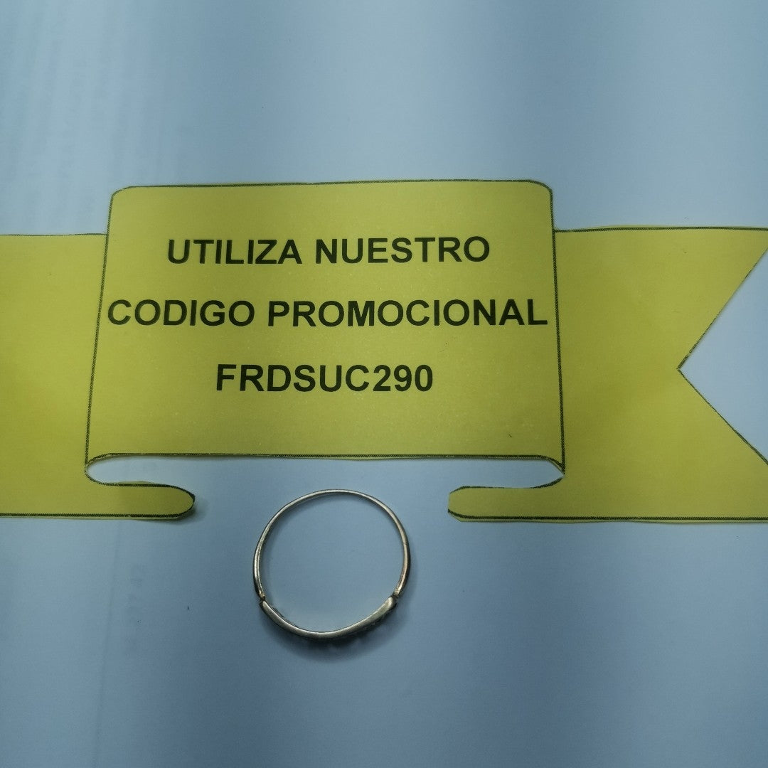 ANILLO DE GRADUACIÓN ORO 10 K 0.9 GRMS (SEMINUEVO)