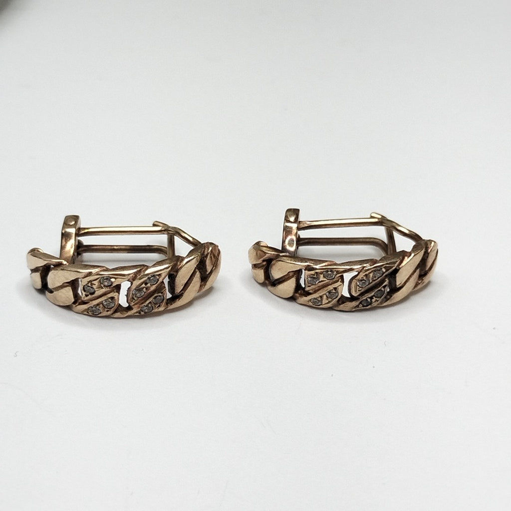 ARETES PAR ORO 14 K 5,40 GRMS (SEMINUEVO)