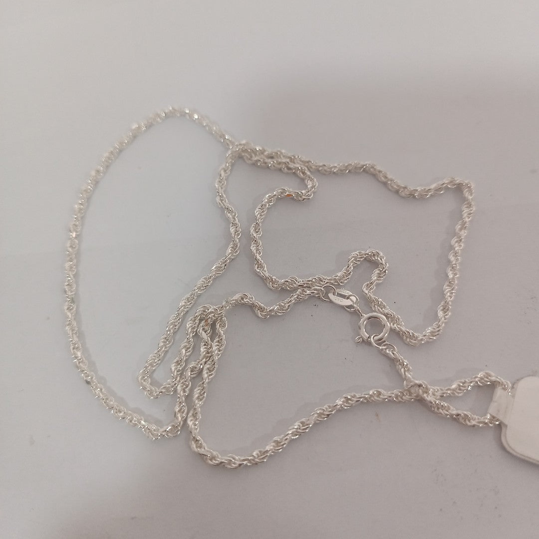 CADENA TORZAL PLATA .925 60 CM 10.52 GR (NUEVO)
