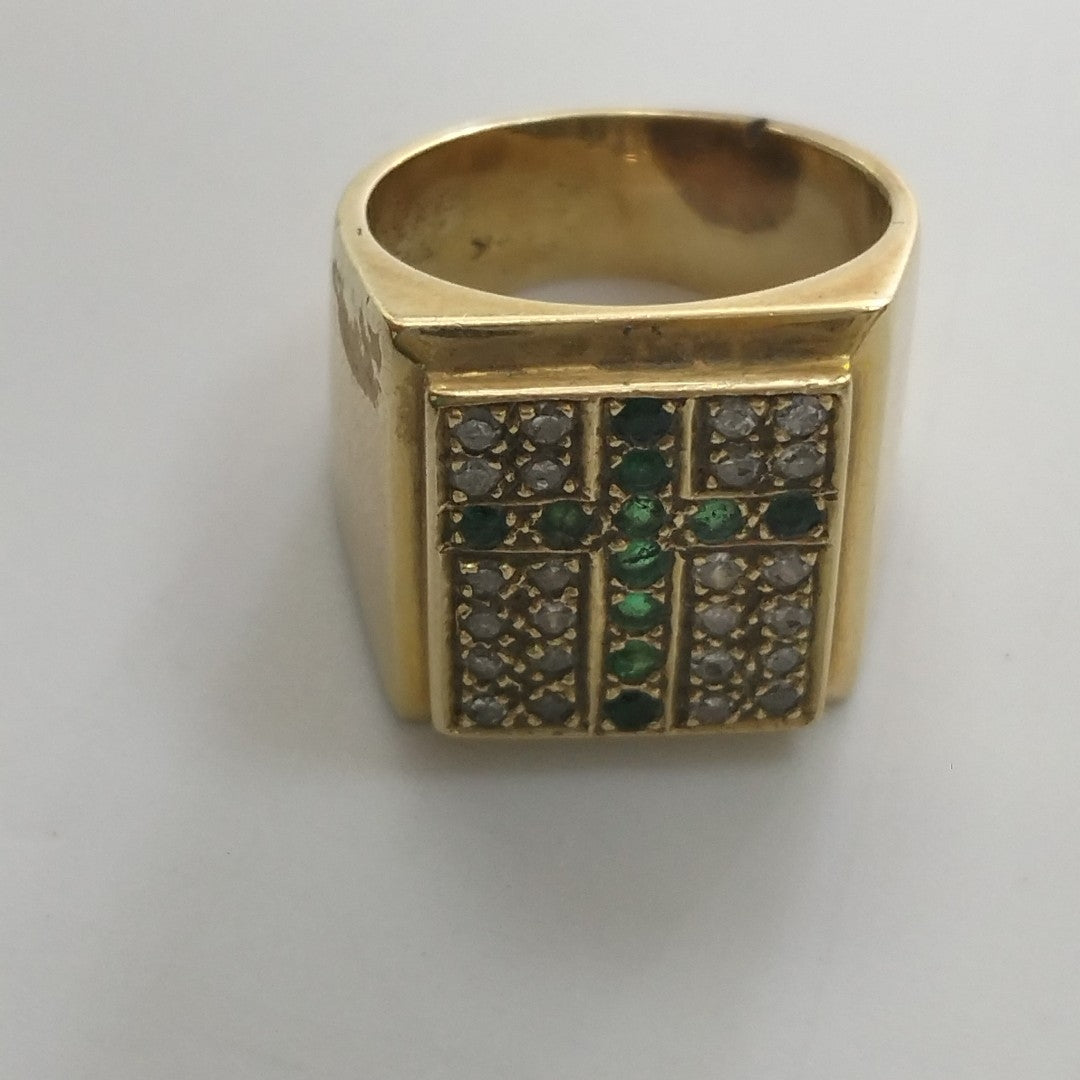 ANILLO ORO 14 K 9.5 GRMS (SEMINUEVO)