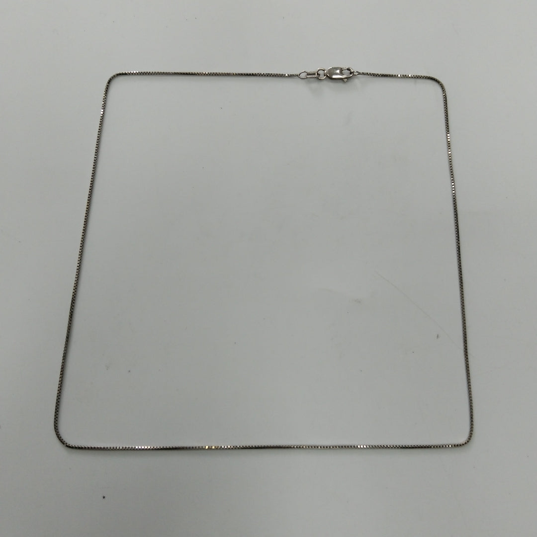 CADENA ORO BLANCO 14 K 2,80 GRMS (SEMINUEVO)