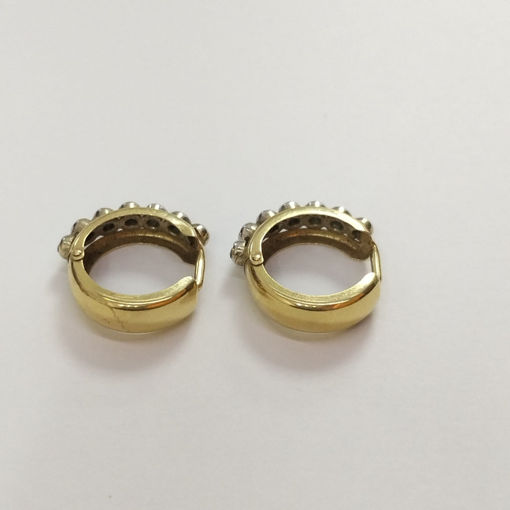 ARRACADAS PAR ORO 14 K 3,30 GRMS (SEMINUEVO)