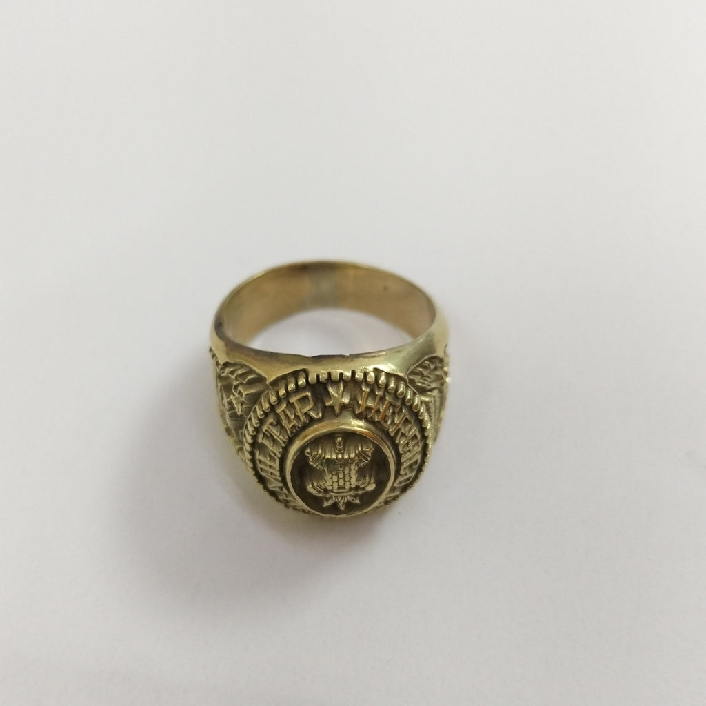 ANILLO CONMEMORATIVO ORO 14 K 19.9 GRMS (SEMINUEVO)