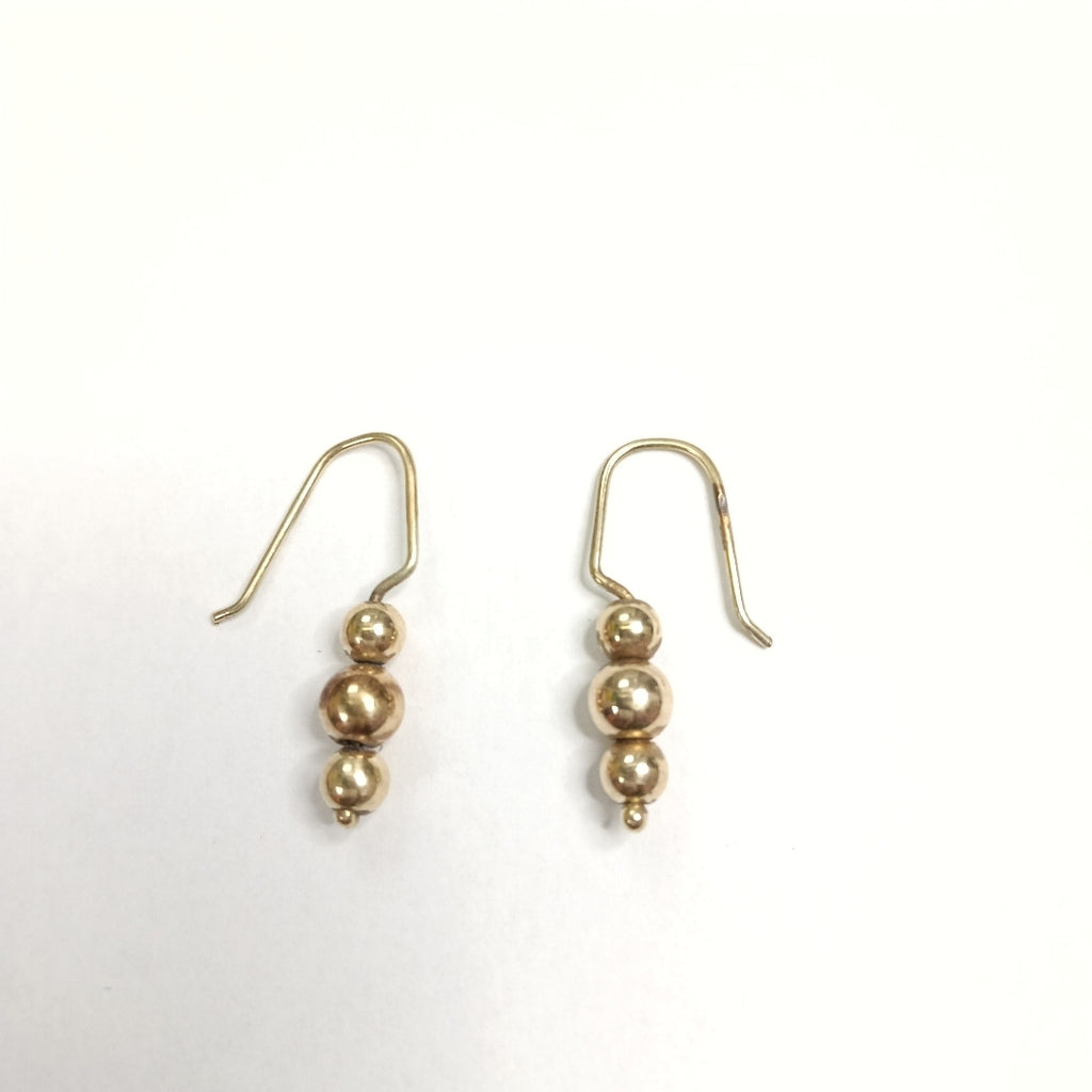 ARETES PAR ORO 14 K 2,40 GRMS (SEMINUEVO)