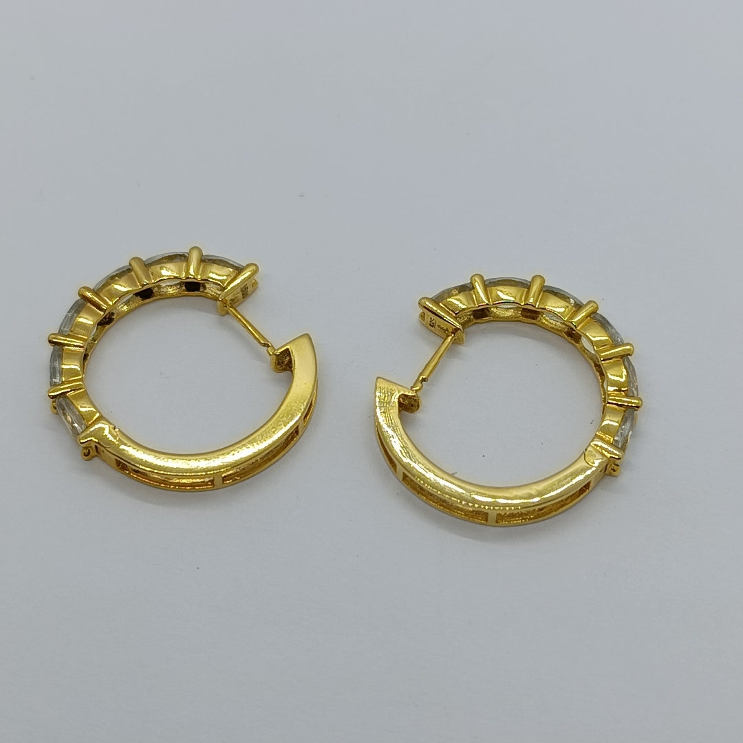 ARRACADAS PAR ORO 14 K 6.9 GRMS (SEMINUEVO)