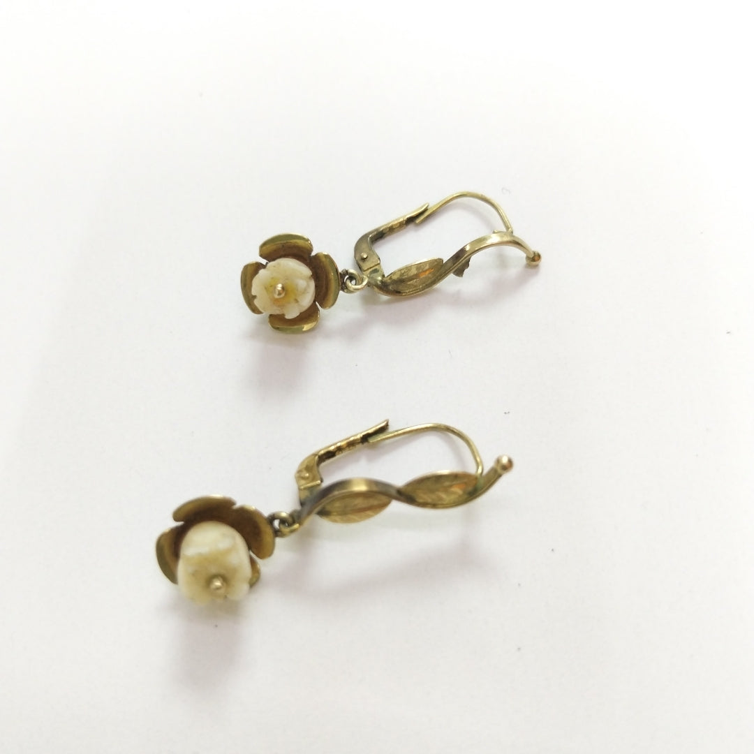 ARETES PAR ORO 10 K 3,10 GRMS (SEMINUEVO)